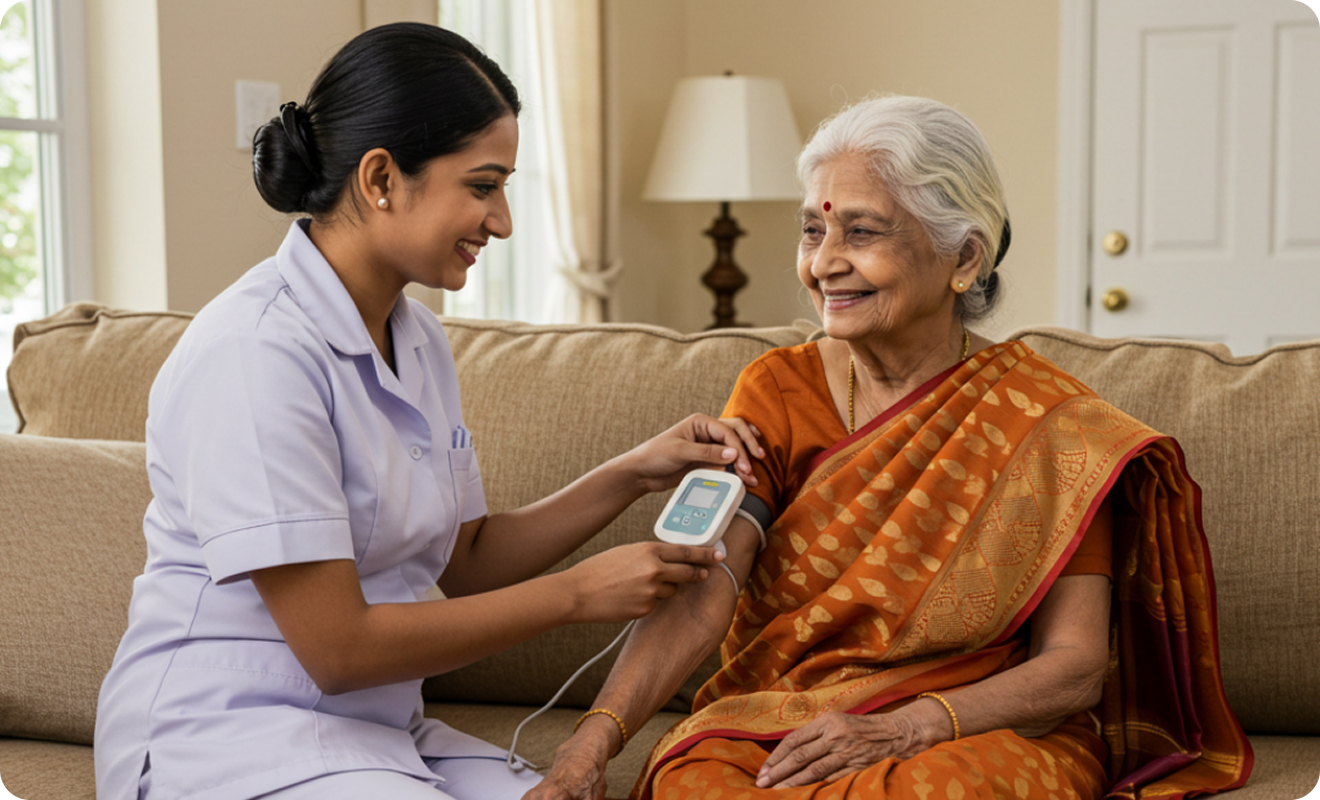 Elderly care interaction